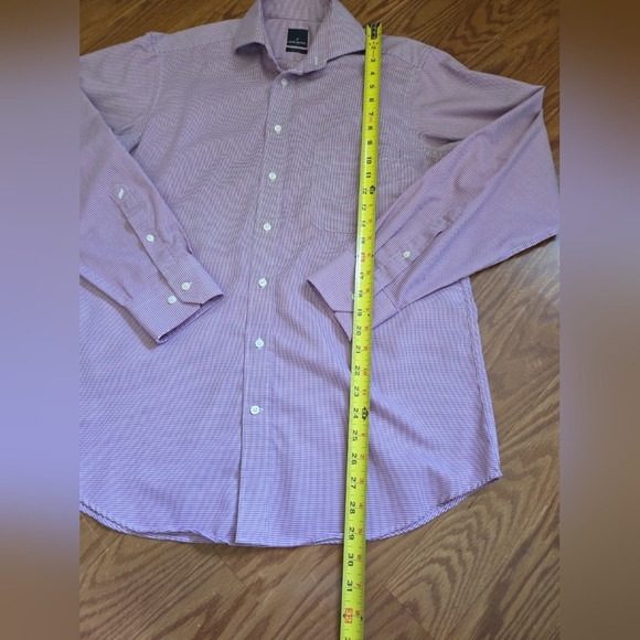 Daniel Hechter Paris Dress Shirt Size 39 Long Sleeve‎ Button Up - Picture 4 of 7